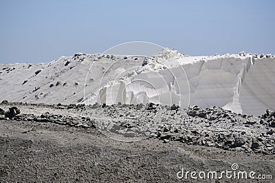 Saltworks: Saline-de-Giraud, Camargue Stock Photo