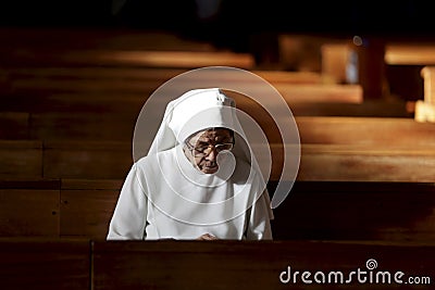 Sister dulce Editorial Stock Photo