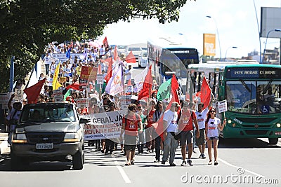 Public protest Editorial Stock Photo