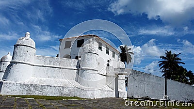 Monte serrat fort in salvador Editorial Stock Photo