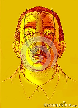 Salvador Dali Stock Photo