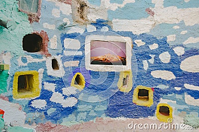 Salvation Mountain Editorial Stock Photo