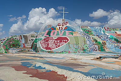 Salvation Mountain Editorial Stock Photo