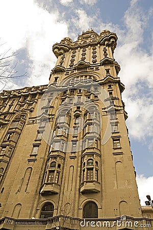 Salvo palace, Uruguay. Stock Photo