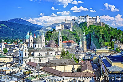 Salzburg, Austria Stock Photo