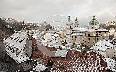 Salzburg town, Austria, Europe Stock Photo