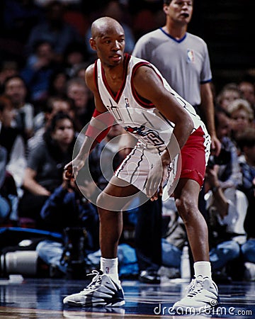 Sam Cassell, Houston Rockets Editorial Stock Photo