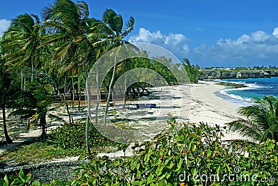 Sam Lords beach, Barbados Stock Photo