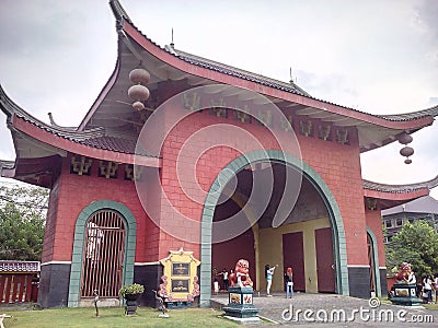 Sam Poo Kong History Building Semarang Editorial Stock Photo