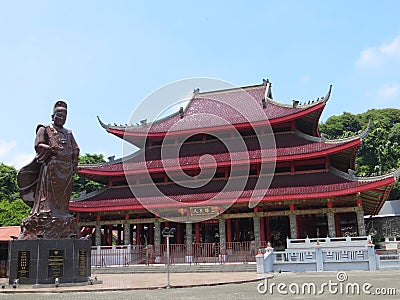 Sam Poo Kong Temple in Semarang Editorial Stock Photo