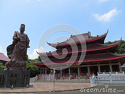 Sam Poo Kong Temple in Semarang Editorial Stock Photo