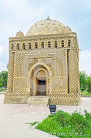 The Samanid mausoleum Stock Photo