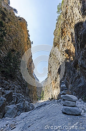 Samaria Gorge, Crete, Greece 4 Stock Photo