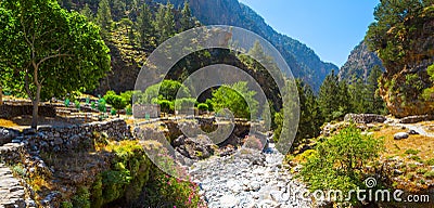 Samaria Gorge. Crete, Greece Stock Photo