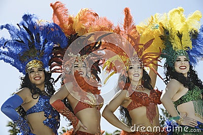 Samba dancers Editorial Stock Photo