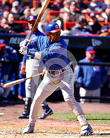 Sammy Sosa Chicago Cubs Editorial Stock Photo