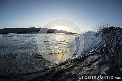 Samoan Wave Stock Photo