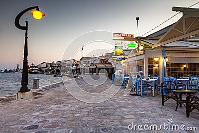 Samos Island. Editorial Stock Photo