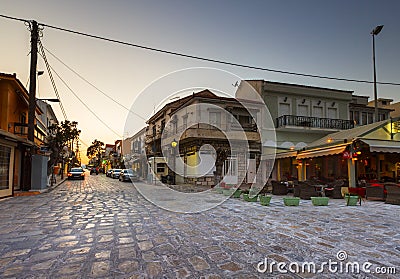 Samos Island. Editorial Stock Photo