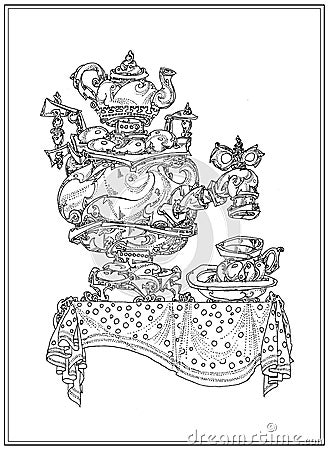 samovar Stock Photo