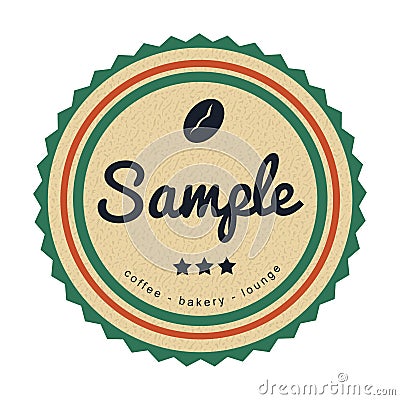 sample vintage labels. Vector illustration decorative design Vector Illustration