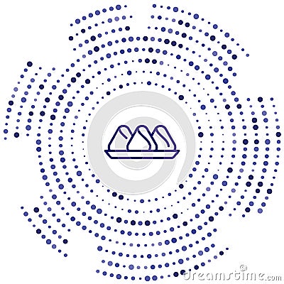 samsa vector icon. samsa editable stroke. samsa linear symbol for use on web and mobile apps, logo, print media. Thin line Vector Illustration