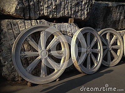 Samsara stone wheels Thailand 2019ID 240362882 Stock Photo