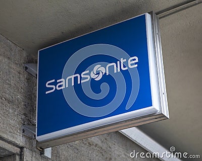 Samsonite Logo Editorial Stock Photo