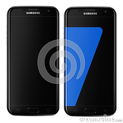 Samsung Galaxy s7 Edge Vector Illustration