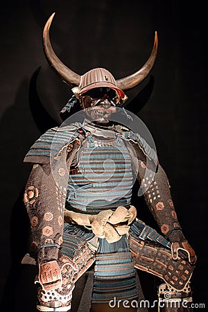 Samurai armor Stock Photo