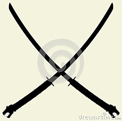 Samurai Katana Vector 01 Vector Illustration