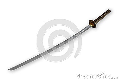 Samurai sword - katana Stock Photo