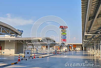The new area opening for skateboard at IKEA, Mega Bangna shopping mall. Editorial Stock Photo