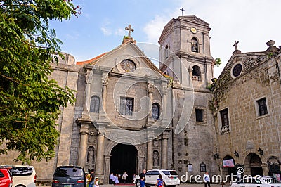 San Agustin Church in Manila Editorial Stock Photo