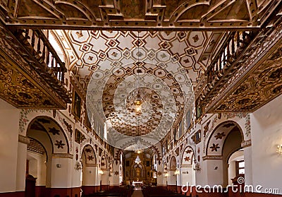 San Agustin Temple Bogota Colombia Stock Photo