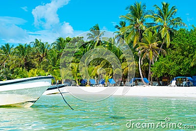 San Andres Island at the Caribbean, Colombia Stock Photo