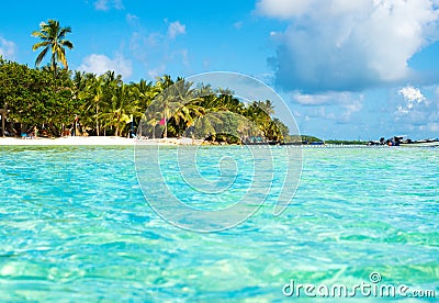 San Andres Island at the Caribbean sea, Colombia Stock Photo