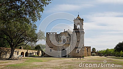 San Antonio Missions World Heritage - Mission San Jose - SAN ANTONIO, UNITED STATES - NOVEMBER 01, 2022 Editorial Stock Photo