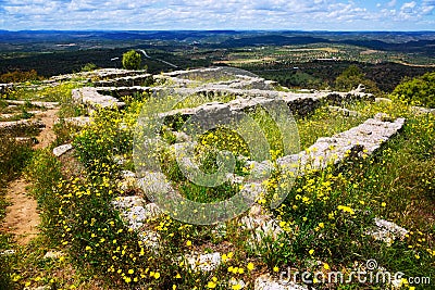 San antonio settlement in spain Stock Photo