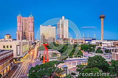 San Antonio, Texas, USA Editorial Stock Photo