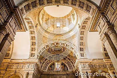 San Biagio church in Montepulciano, Italy Stock Photo