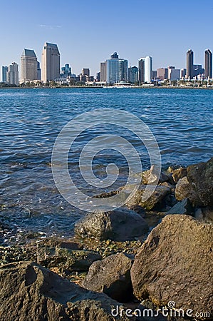 San Diego Bay Stock Photo