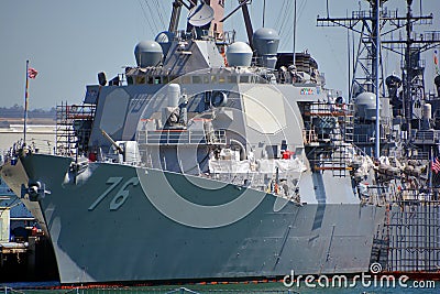 USS Higgins DDG-76 Editorial Stock Photo