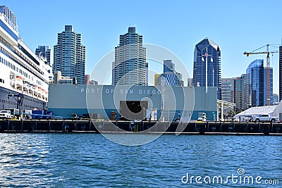 San Diego, California - USA - December 04, 2016: Cruise in San D Editorial Stock Photo