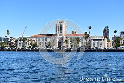 San Diego, California - USA - December 04, 2016: View of San Die Editorial Stock Photo