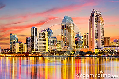 San Diego California Stock Photo