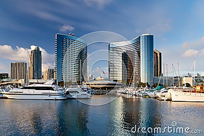 San Diego marina Stock Photo