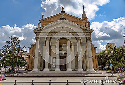 Scenic View of Duomo di Santa Maria delle Grazie, San Dona di Piave Editorial Stock Photo