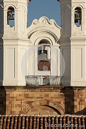 San Felipe Neri church, Bolivia Stock Photo