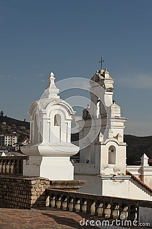 San Felipe Neri church, Bolivia Stock Photo